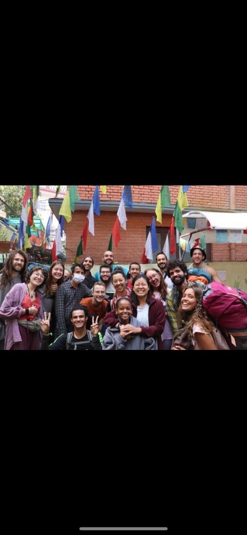 Yog Hostel Kathmandu Bagian luar foto
